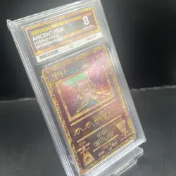 Ancient Mew 2000 Pokemon Movie Promo Cosmos Holo ACE 8 NM-MT (SWIRL) - Image 4