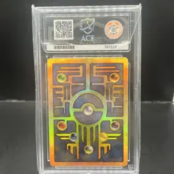 Ancient Mew 2000 Pokemon Movie Promo Cosmos Holo ACE 8 NM-MT (SWIRL) - Image 5