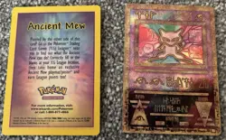 Ancient Mew Pokemon: The Movie 2000 Holo Promo Trading Card TCG - Image 1