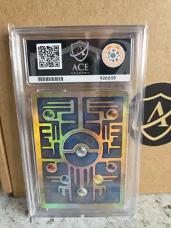 Pokemon Ancient Mew Movie Promo 2000 Cosmos Holo Card Ace NM-MT 8 - Image 2