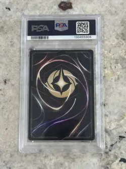 2025 DISNEY LORCANA EN 9-FABLED 9 STITCH - ALIEN DANCER FOIL PSA 10 POP 1 - Image 2