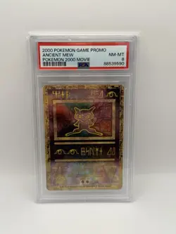 PSA Graded 8 - Pokemon Ancient Mew Promo Holo 2000 - Image 1