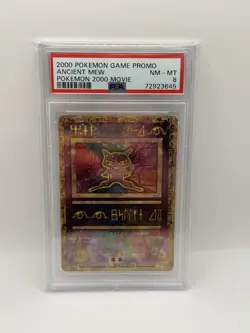 PSA Graded 8 - Pokemon Ancient Mew Promo Holo 2000 - Image 3