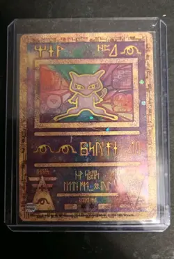 Mew Pokemon TCG Holo Promo Card Ancient Excellent Condition - Image 1