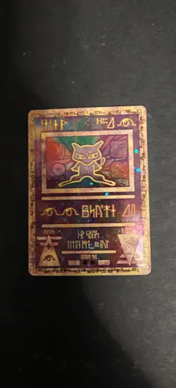 Mew Pokemon TCG Holo Promo Card Ancient Excellent Condition - Image 2