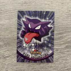 2000 Topps Pokemon TV Animation Edition Series 2 Non Holo #93 Haunter Blue Logo - Image 1