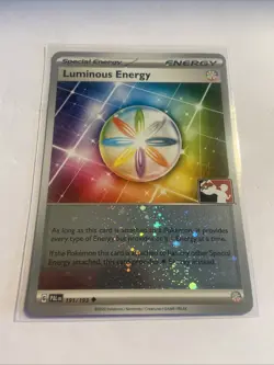 Luminous Energy 191/193 Prize Pack Series 1 Cosmos Holo Pokemon TCG NM - Image 1