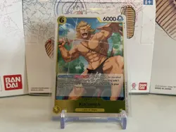 OP04-102 Kin'emon Rare One Piece TCG Card - Image 1