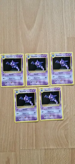 Pokemon Evolutions Haunter Card 48/108 ×5 - Image 1