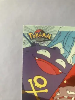 #109 KOFFING #110 WEEZING TV13 - NON-HOLO - TOPPS TV PUZZLE Pokemon CARD - LP/P - Image 5