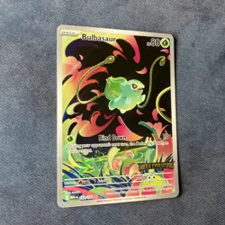 Pokemon Cards Bulbasaur 133/132 Mega Evolution STAMPED Illustration Rare NM - Image 3
