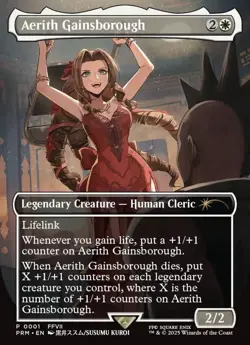 MTG English Aerith Gainsborough NM Normal Promos: Pro Tour - Image 3