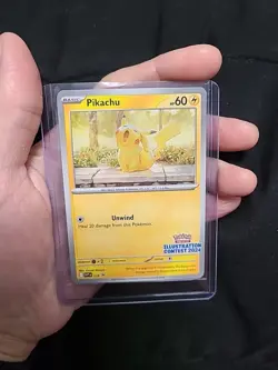 Pikachu -214(Illustration Contest 2024) Sv: Scarlet & Violet Promo Cards Regular - Image 4