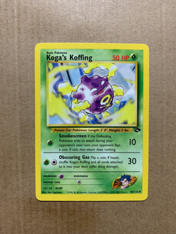 Koga's Koffing 48/132 Gym Challenge - Uncommon Pokemon Card - EXC - Image 1