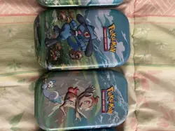 Pokemon TCG Sinnoh Stars Mini Tins Set of 5 EMPTY (No Cards) - Image 3