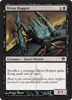 Dross Hopper - Foil x1 - Scars of Mirrodin - NM-Mint, English - Scars of Mirrodi - Image 1