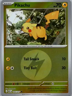 ME: Ascended Heroes #055/217 Pikachu (Energy Symbol Pattern) - Image 1