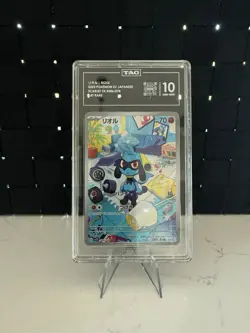 Pokemon Riolu 086/078 Sv1s Scarlet ex Art Rare Holo TAG 10 Japanese 2023 - Image 1