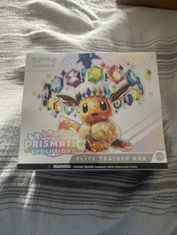 Pokemon Scarlet & Violet Prismatic Evolutions ETB (Factory Sealed) - Image 1