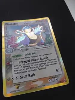 MP Blastoise 2/100 Delta Species EX Crystal Guardians Holo Rare Pokemon TCG - Image 1