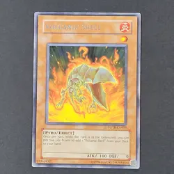 Yugioh TCG - Volcanic Shell - FOTB-EN009 - LP - Unlimited - Rare - Monster, 2007 - Image 2