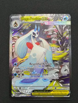Pokemon TCG Mega Froslass EX 275/217 ASC Full Art Holo 310HP 150Atk Psychic - Image 1