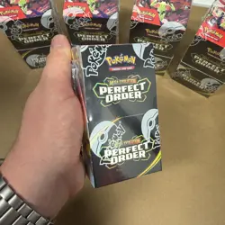 Pokemon TCG Perfect Order Half Booster Box Factory Sealed 18 Packs - Image 1