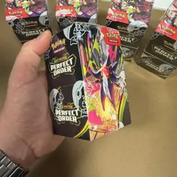 Pokemon TCG Perfect Order Half Booster Box Factory Sealed 18 Packs - Image 2
