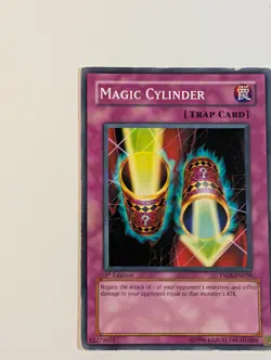 Yugioh TCG -1x Magic Cylinder - YSDE-EN038 - 1st Edition - LP - Common - 2007 - Image 3