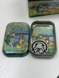 Pokemon Celebrations 25th Anniversary Mini Tins Full Set With Display Box EMPTY 820650809378 - Image 3