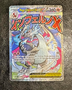 Pokemon TCG Mega Charizard X ex 023 Promo Holo Me: Mega Evolution English 2 - Image 1