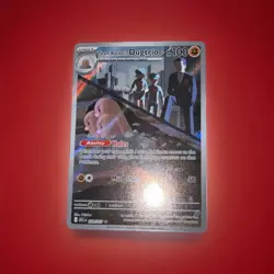 Team Rocket's Dugtrio 239/217 IR Pokemon Mega Ascended Heroes MINTY - Image 1