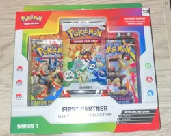 Pokemon TCG First Partner Illustration Collection Series 1 Exclusive English Box - Image 1