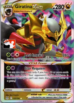 Giratina VSTAR Ultra Rare Prize Pack Series Cards 131/196 NM - Image 1
