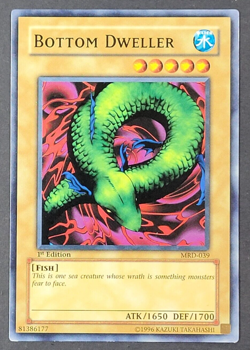 Yugioh TCG - Bottom Dweller - MRD-039 - NM/LP - 1st Ed - Vintage - Monster, 2002 - Image 1