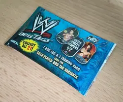 Topps WWE Dog Tags (2007) Trading Card & Dog Tag - Sealed Pack - Rare - Image 3