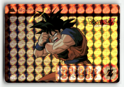 Dragon Ball Z - Goku 115 - Prism Foil Sticker Card 1994 Vintage Rare Japanese - Image 1