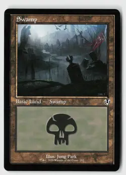 Swamp (292) (Retro Frame) #292 (NM) Innistrad Remastered INR Magic MTG - Image 1