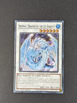 Yugioh TCG - 1x Brionac Dragon of the Ice Barrier - SDFC-EN043 - NM - 1st - 2021 - Image 3