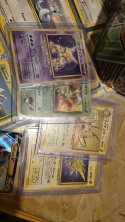 Huge Pokemon Card Lot - Japanese Vintage Holos - Rares - Sealed V Battle Deck - Image 2
