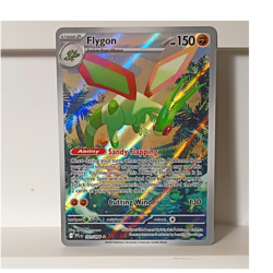 pokemon flygon me02: phantasmal flames 101/094 illustration rare holo 150 hp en… - Image 1