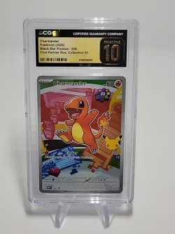 2026 Pokemon Charmander First Partner Illustration Collection CGC Pristine 10 38 - Image 1