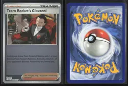 Team Rocket's Giovanni 204/217 ME: Ascended Heroes Pokemon Reverse Holo LP - Image 3