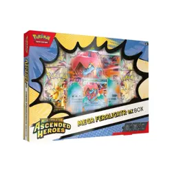 Pokemon TCG: Mega Evolution—Ascended Heroes Mega Feraligtr Ex Box - Image 1