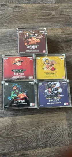 One Piece Lot (5) Booster Box - Image 1