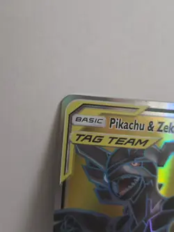 Pikachu & Zekrom GX 162/181 Team Up Ultra Rare Full Art Holo – NM/M – Free Ship - Image 2