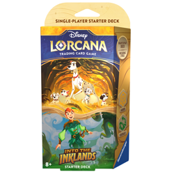 NEW! Ravensburger Disney Lorcana TCG Set-3 Into the Inklands Starter Deck Amber - Image 1
