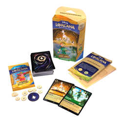 NEW! Ravensburger Disney Lorcana TCG Set-3 Into the Inklands Starter Deck Amber - Image 2