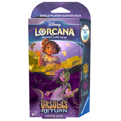 NEW! Ravensburger Disney Lorcana TCG Set-4 Ursula's Return Starter Deck Amber & - Image 1