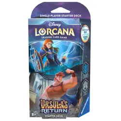 NEW! Ravensburger Disney Lorcana TCG Set-4 Ursula's Return Starter Deck Sapphire - Image 1